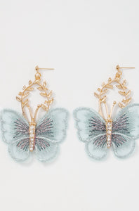 Lilly Butterfly Lace Earrings